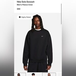 Men’s Nike crewneck NWOT